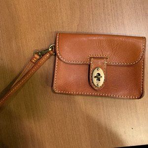 Fossil Leather Wristlet
